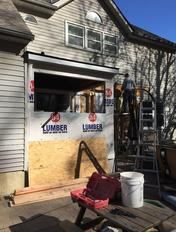 Addition under construction &mdash; RDH Construction project