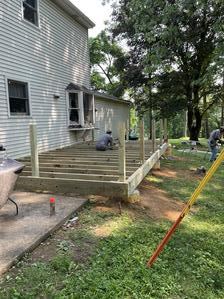 Deck &mdash; RDH Construction project