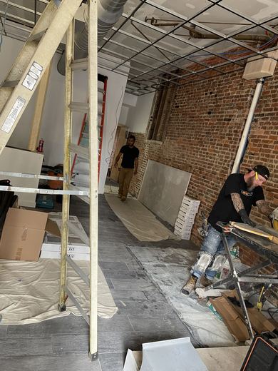 Commercial interior &mdash; RDH Construction project