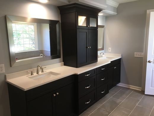Bathroom remodel by RDH Construction